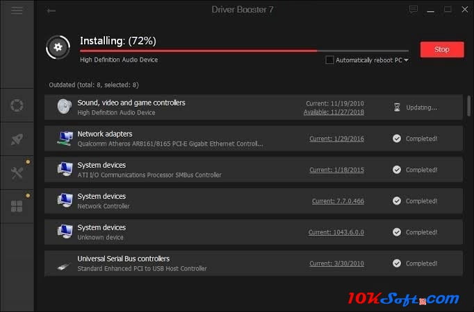 Driver Booster PRO 7.2 Full Offline Setup Download