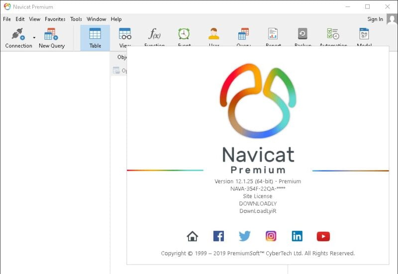 instal Navicat Premium free